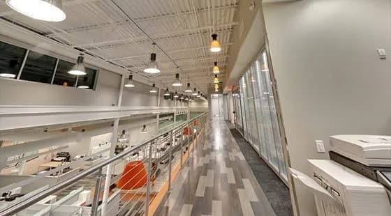 Upstairs Offices