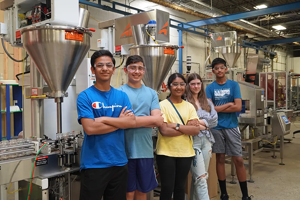 All-Fill, Inc. Welcomes Downingtown Area Robotics Team In For A Tour Of Our Facility