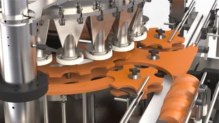 Customized Funnel For High-Speed Rotary Auger Filler