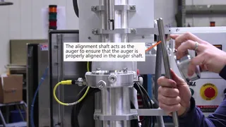 How-To: Align B/350E Auger Filler