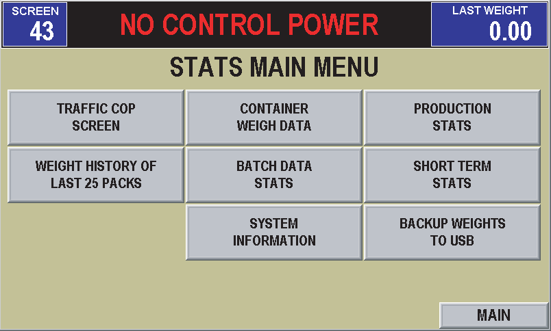 Checkweigher Data Capture Software