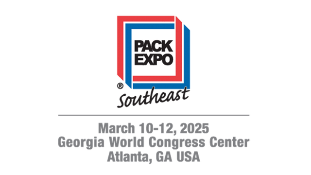 Visit Us At Pack Expo Southeast 2025 - Atlanta, Georgia