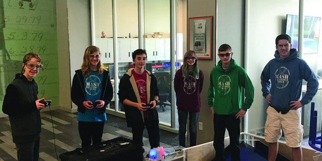 Mashellaneous Students Display Successful Competition Robots