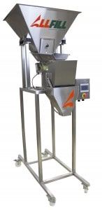 Linear net weight vibratory fillers