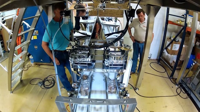 Integrated System - Vibratory Filler & Combination Scale