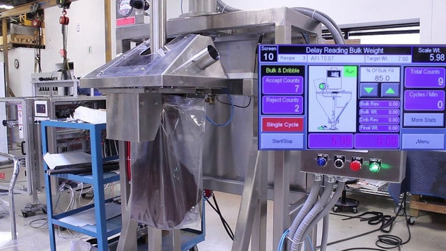 Fill-To-Weight Auger Filler - Model BS/SV/600
