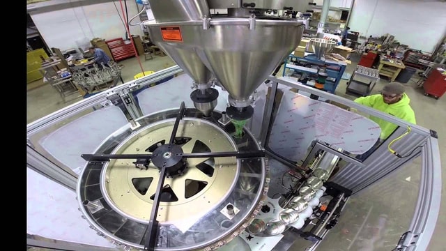 High-Speed Rotary Auger Filler - Model R/SV/242