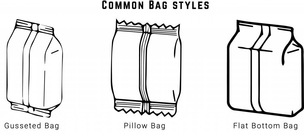 VFFS bag styles